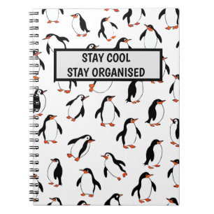 Penguin Pattern Notebook