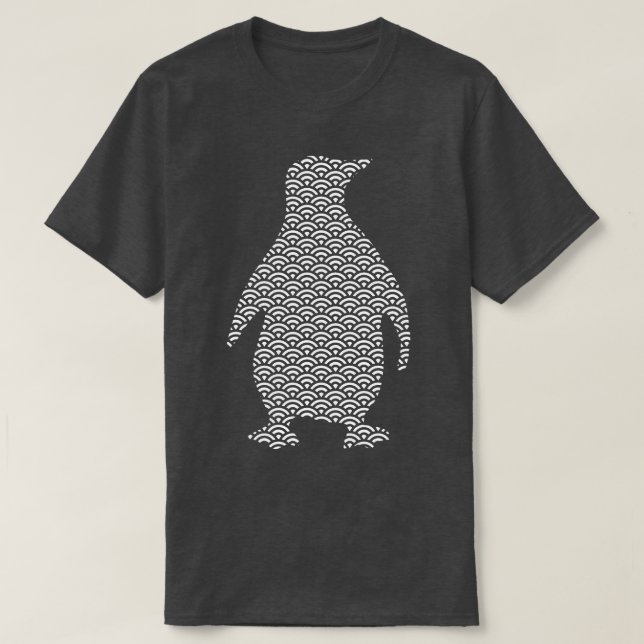penguin pattern T-Shirt (Design Front)