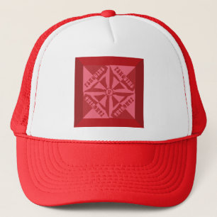 Penguin Pattern Trucker Hat
