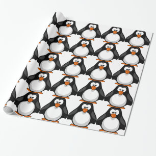 penguin - penguin wrapping paper
