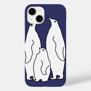 Penguin Picture Print Case-Mate iPhone 14 Case