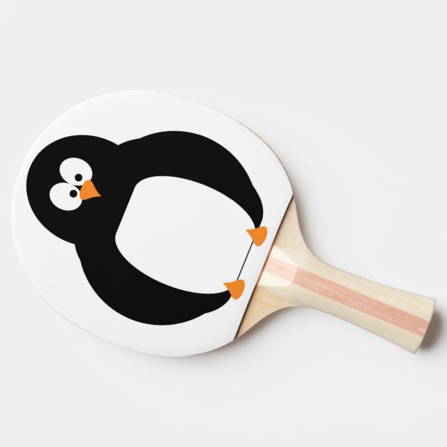 Penguin Ping Pong Paddle (Side)