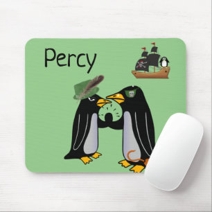 Penguin Pirates Mouse Pad! Mouse Pad