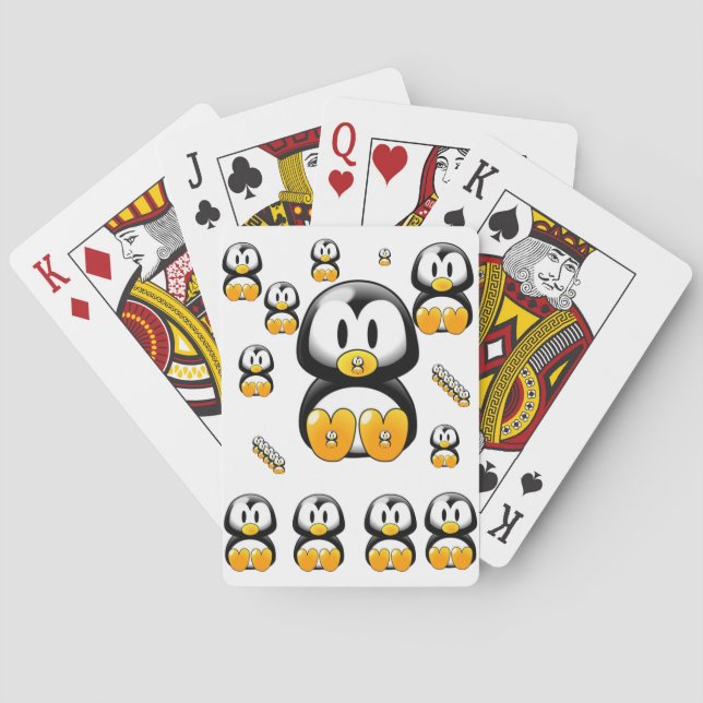 Penguin Playing Card Deck (Back)