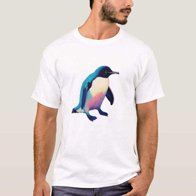 Penguin Playtime: Baby Belly Slide Tee (Front)