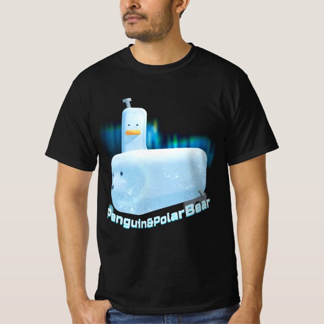 Penguin & Polar Bear T-Shirt (Front)