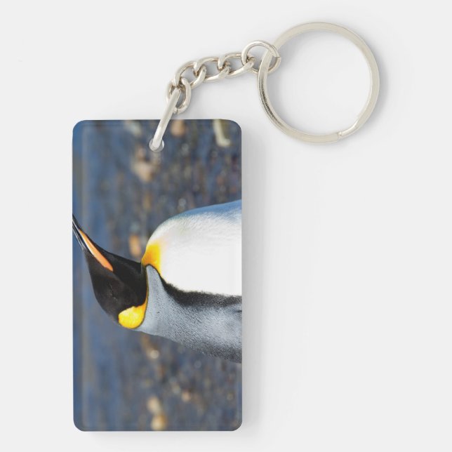 Penguin Portrait Key Ring (Back)