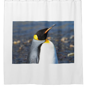 Penguin Portrait Shower Curtain