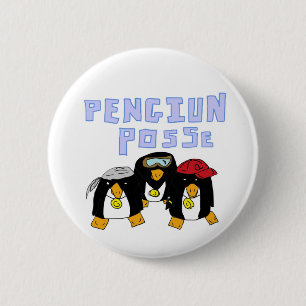 Penguin Posse Button