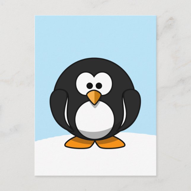 Penguin Postcard (Front)
