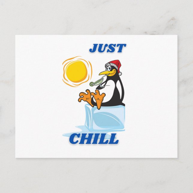 Penguin Postcard (Front)
