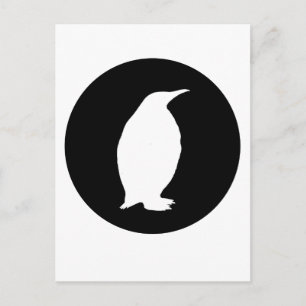 penguin postcard