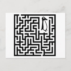 Penguin Postcard  Maze by Joke App Tv Tm