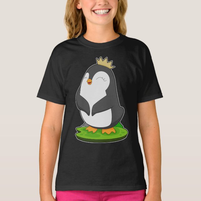 Penguin Queen Crown T-Shirt (Front)