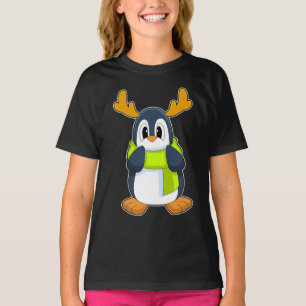 Penguin Reindeer T-Shirt