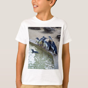 Penguin Relay: Penguin Flock Swim Team, T-Shirt