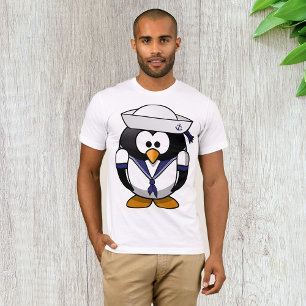 Penguin Sailor Mens T-Shirt