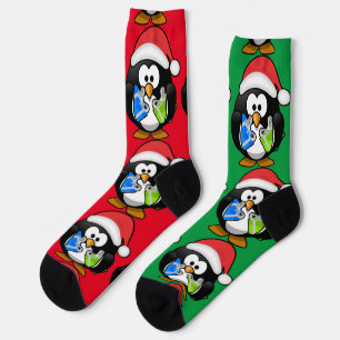 Penguin Santa  Thunder_Cove  Socks