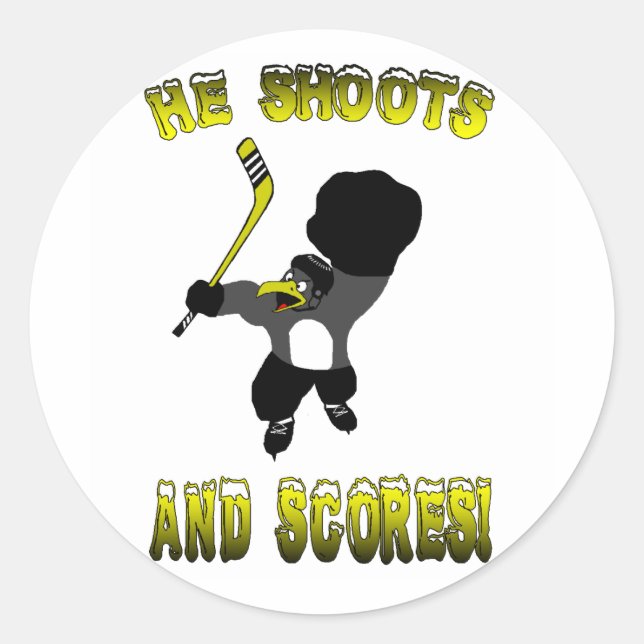 Penguin Score Sticker (Front)
