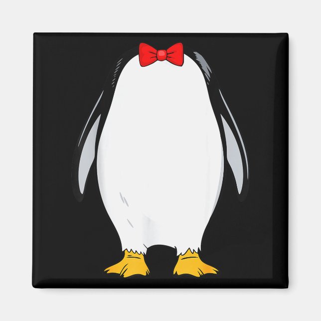 Penguin Shirt Adult Men Women Kids Penguin Costume Magnet (Front)