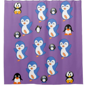 Penguin Shower Curtain