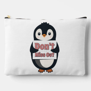 Penguin Sign: Don’t Miss Out Accessory Pouch