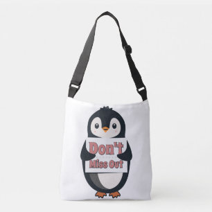 Penguin Sign: Don’t Miss Out Crossbody Bag