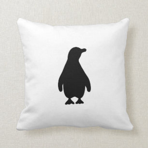 Penguin Silhouette Cushion
