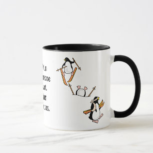 Penguin Ski Adventure Mug