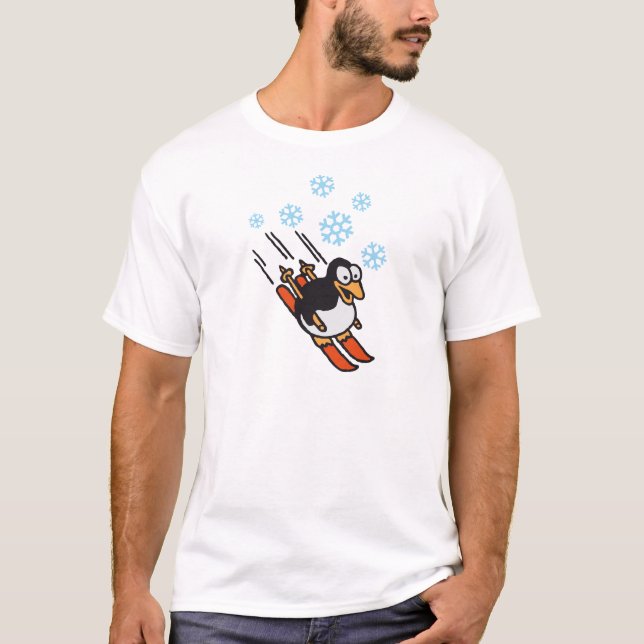 Penguin ski T-Shirt (Front)