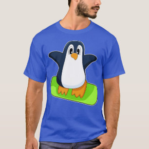 Penguin Snowboard Winter sports T-Shirt