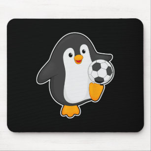 Penguin Soccer Player Soccer Sports  Mouse Pad