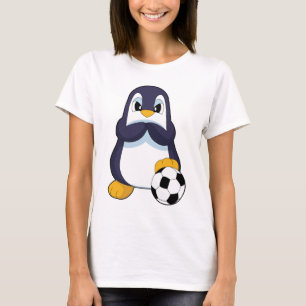 Penguin Soccer player Soccer Sports T-Shirt