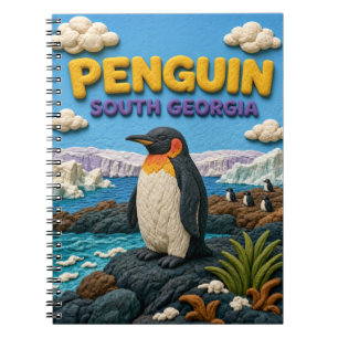 Penguin South Georgia Modern KlayKoo Notebook