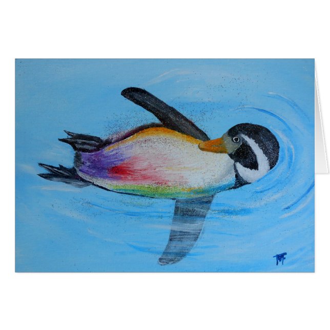 Penguin splash (Front Horizontal)