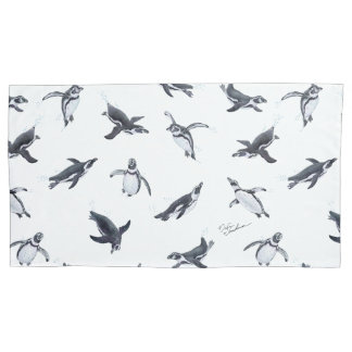 Penguin Squadron | Ocean Art Design Pillowcase