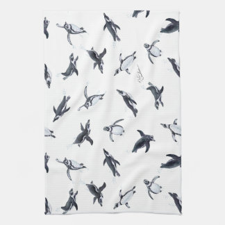 Penguin Squadron | Ocean Art Design Tea Towel