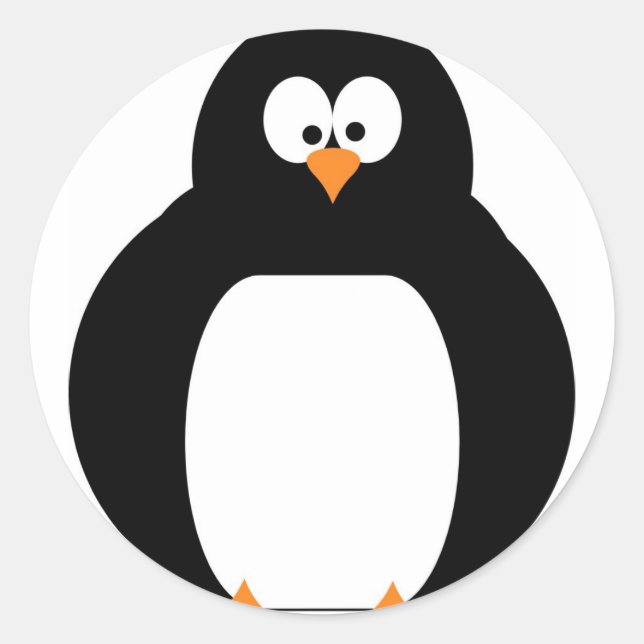 Penguin Sticker (Front)