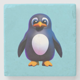 Penguin Stone Coaster
