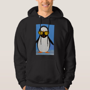 Penguin Sunglasses Wild Animal Bird Sea Bird South Hoodie