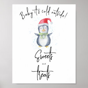 Penguin - Sweets and treats Poster