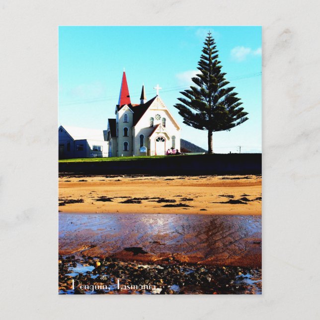 Penguin, Tasmania. Postcard (Front)