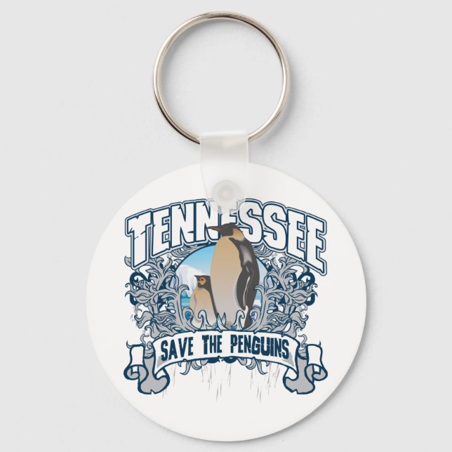 Penguin Tennessee Key Ring (Front)