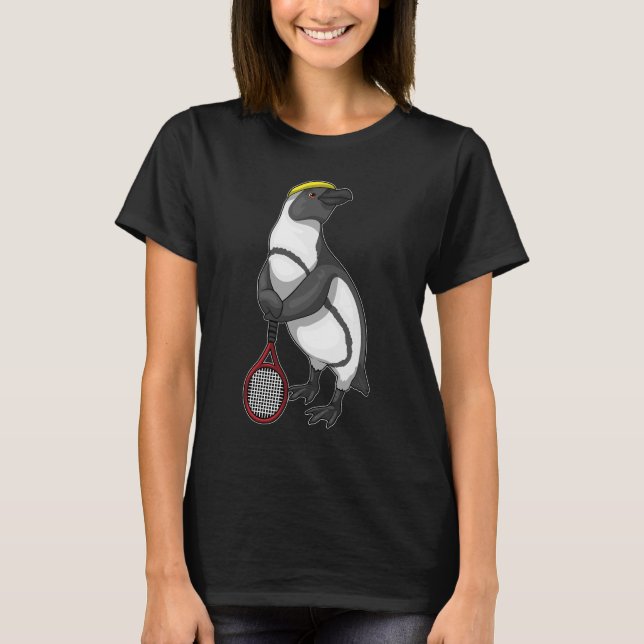 Penguin Tennis Tennis racket T-Shirt (Front)