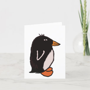 Penguin Thank You Card