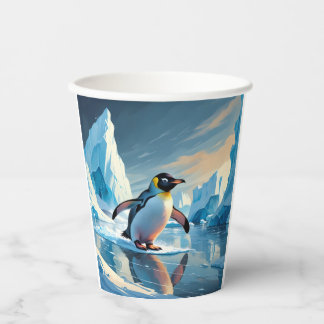 Penguin Themed  Paper Cups