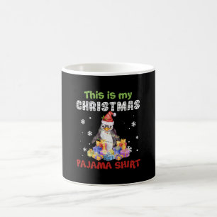 Penguin This Is My Christmas Pajama Shirt Coffee Mug