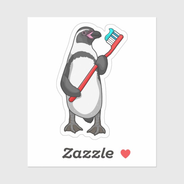 Penguin Tooth brush (Sheet)