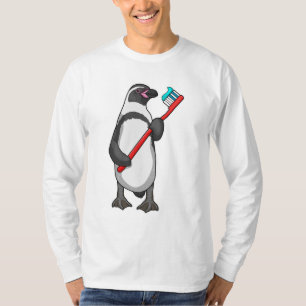 Penguin Tooth brush T-Shirt