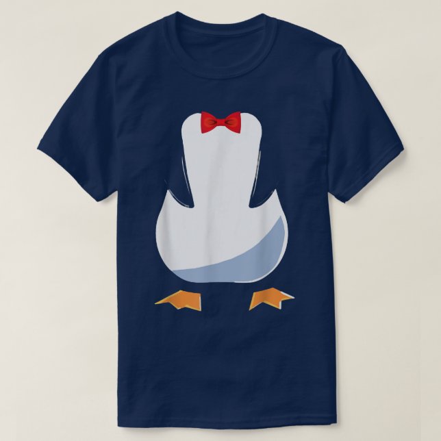 Penguin Tuedo Halloween Costume  Tu  T-Shirt (Design Front)